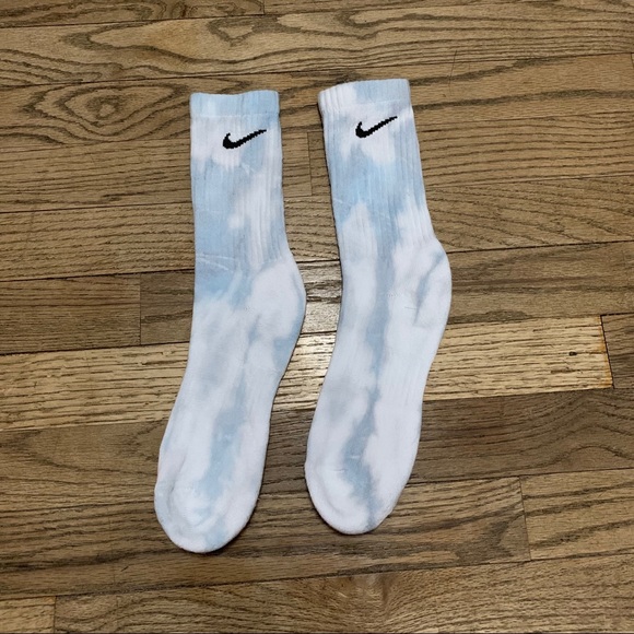 Nike Crew Socks Blue Shades - Picture 6 of 8